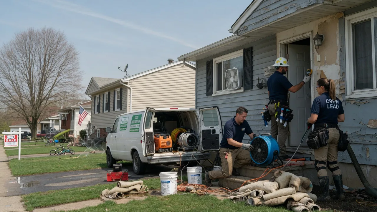 Flood Cleanup in Ione, CA near me